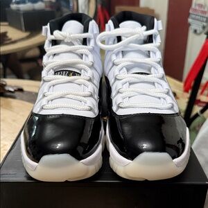 Jordan Black and White Retro Sneakers